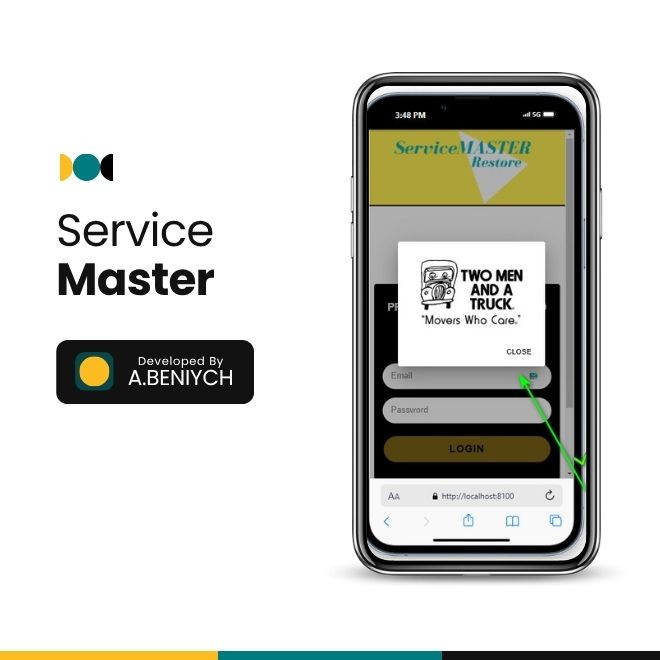 ServiceMaster PWA App